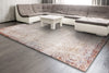 Dynamic Rugs Obsession 9532 Cream/Red Area Rug Room Scene Feature