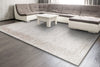 Dynamic Rugs Obsession 9535 Cream/Multi Area Rug Room Scene Feature