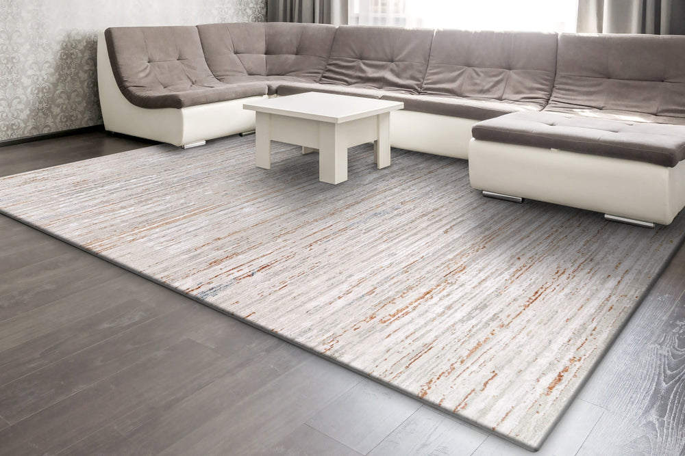 Dynamic Rugs Obsession 9539 Cream/Red/Multi Area Rug Room Scene Feature