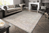 Dynamic Rugs Octo 6907 Grey/Beige Area Rug Room Scene Feature