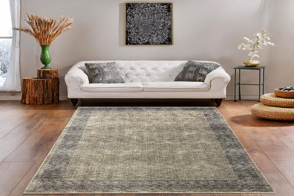Dynamic Rugs Olivia 12733 Beige/Brown Area Rug Room Scene Feature