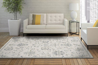 Dynamic Rugs Opulus 4310 Beige/Grey/Gold Area Rug Room Scene Feature