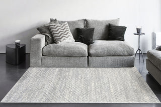 Dynamic Rugs Pike 11200 Grey/Dark Grey Area Rug Room Scene Feature