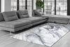 Dynamic Rugs Rhythm 6420 Grey/Ivory/Charcoal Area Rug Room Scene Feature