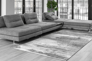 Dynamic Rugs Rhythm 6421 Grey/Taupe Area Rug Room Scene Feature