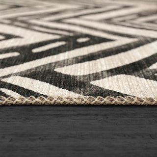 Dynamic Rugs Rhythm 6423 Grey Area Rug Detail
