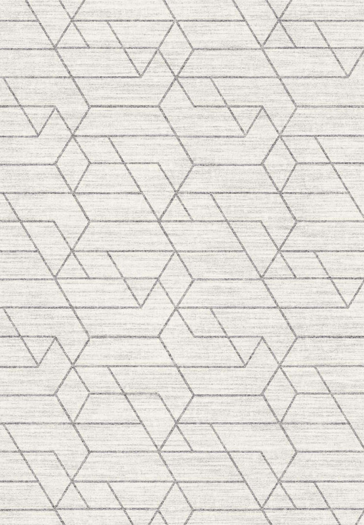 Dynamic Rugs Rhythm 6425 Soft Beige/Silver Area Rug main image