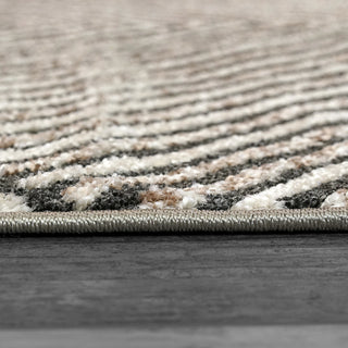 Dynamic Rugs Robin 1153 Ivory/Dark Grey/Taupe Area Rug