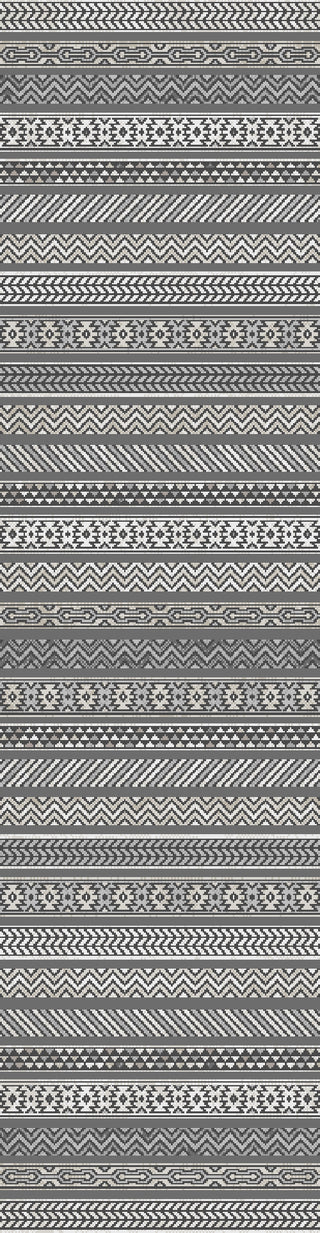 Dynamic Rugs Robin 1155 Grey/Charcoal/Ivory Area Rug