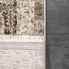 Dynamic Rugs Rojin 4182 Grey/Dark Grey Area Rug Corner Shot