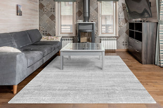 Dynamic Rugs Rori 9350 Grey Area Rug Room Scene Feature