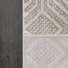 Dynamic Rugs Rori 9351 Grey Area Rug Corner Shot
