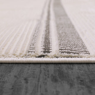 Dynamic Rugs Rori 9352 Ivory/Charcoal Area Rug Detail