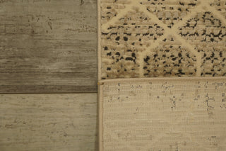 Dynamic Rugs Rori 9354 Ivory/Charcoal Area Rug Corner Shot