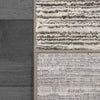 Dynamic Rugs Rori 9356 Grey/Charcoal Area Rug Corner Shot