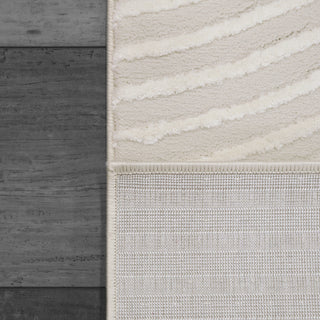 Dynamic Rugs Rori 9363 Ivory/Gre Area Rug Corner Shot