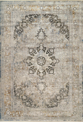 Dynamic Rugs Ruby 2185 Ivory/Grey/Gold Area Rug main image