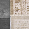 Dynamic Rugs Sahara 5970 Beige/Grey Area Rug Corner Shot