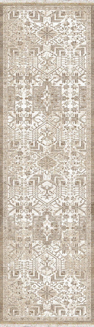 Dynamic Rugs Sahara 5970 Beige/Grey Area Rug Runner Image