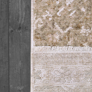 Dynamic Rugs Sahara 5972 Beige/Grey Area Rug Corner Shot