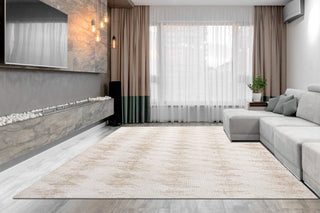Dynamic Rugs Sahara 5976 Grey Area Rug Room Scene Feature