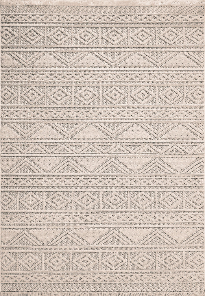 Dynamic Rugs Seville 3607 Ivory/Soft Grey Area Rug