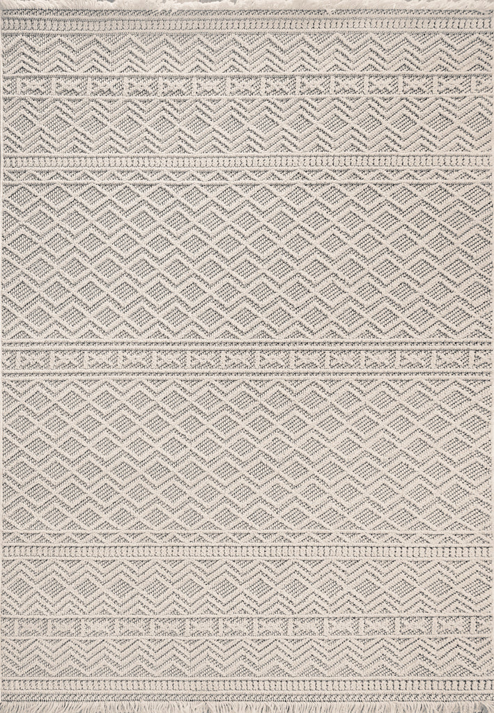 Dynamic Rugs Seville 3610 Ivory/Soft Grey Area Rug