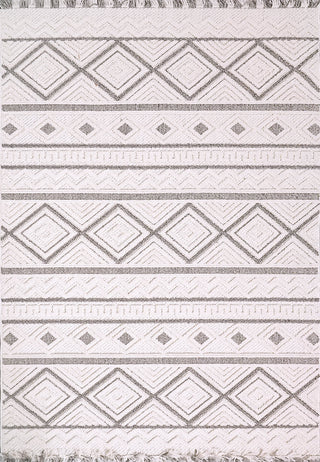 Dynamic Rugs Seville 3612 Beige/Dark Grey Area Rug