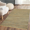 Dynamic Rugs Shay 9420 Natural/Blue Area Rug Room Scene Feature