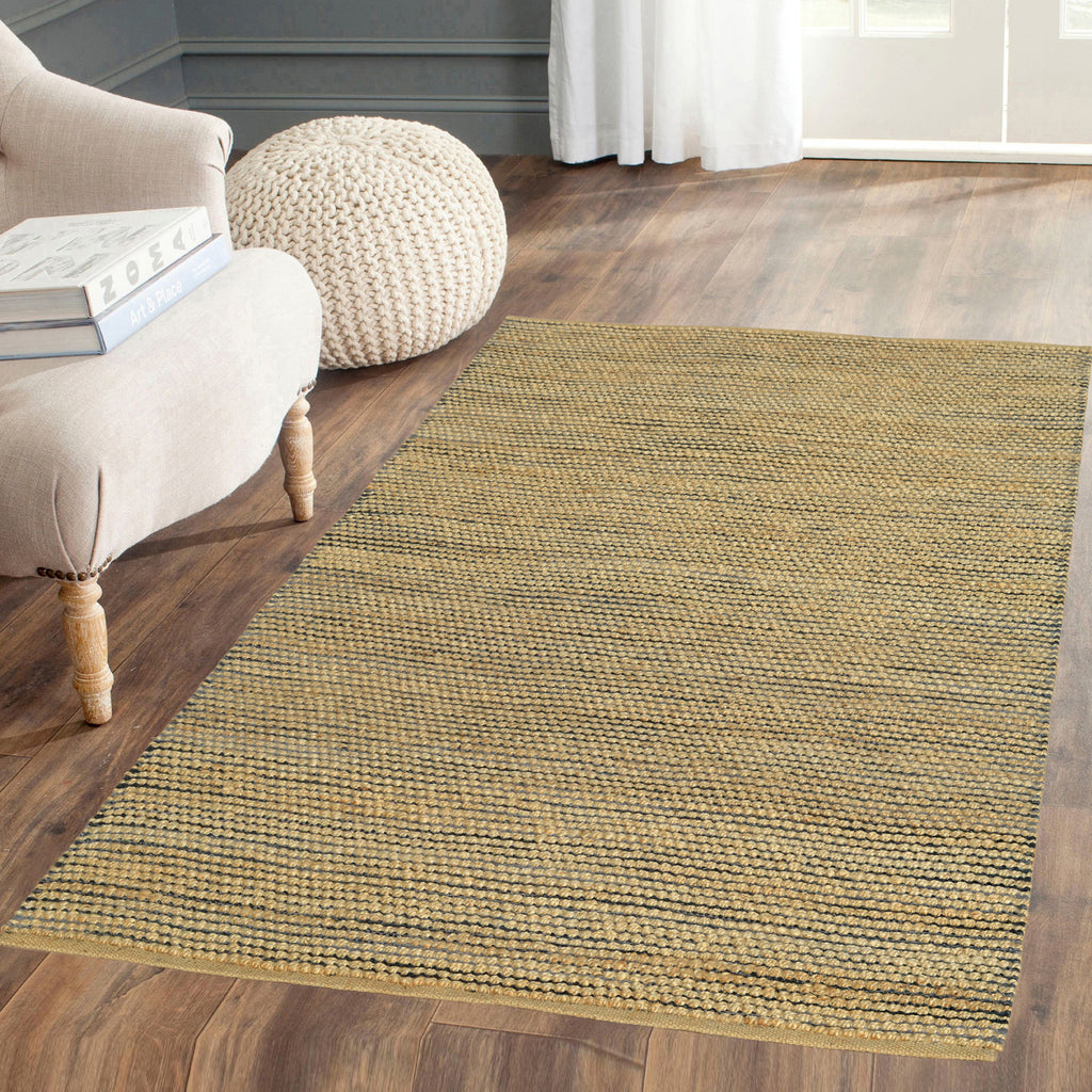 Dynamic Rugs Shay 9421 Natural/Charcoal Area Rug Room Scene Feature