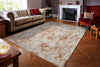 Dynamic Rugs Skyler 6711 Grey/Copper Area Rug Room Scene Feature