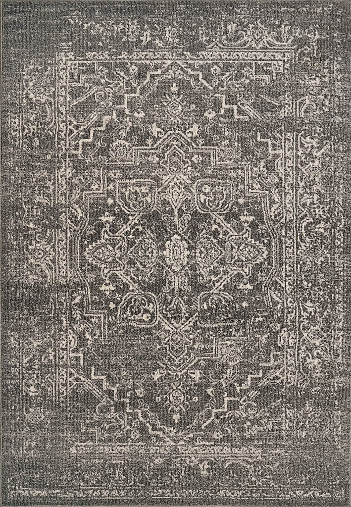 Dynamic Rugs Soma 6191 Dark Grey/Ivory Area Rug