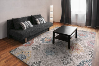 Dynamic Rugs Soma 6198 Ivory/Grey/Multi Area Rug Room Scene Feature