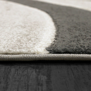 Dynamic Rugs Stella 3282 Charcoal/Ivory/Grey Area Rug