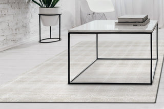 Dynamic Rugs Sterling 18841 Cream/Grey Area Rug Room Scene Feature