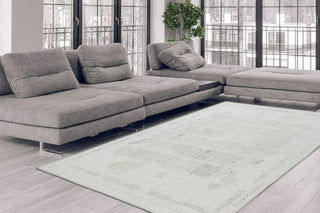 Dynamic Rugs Teak 12800 Ivory Area Rug Room Scene Feature