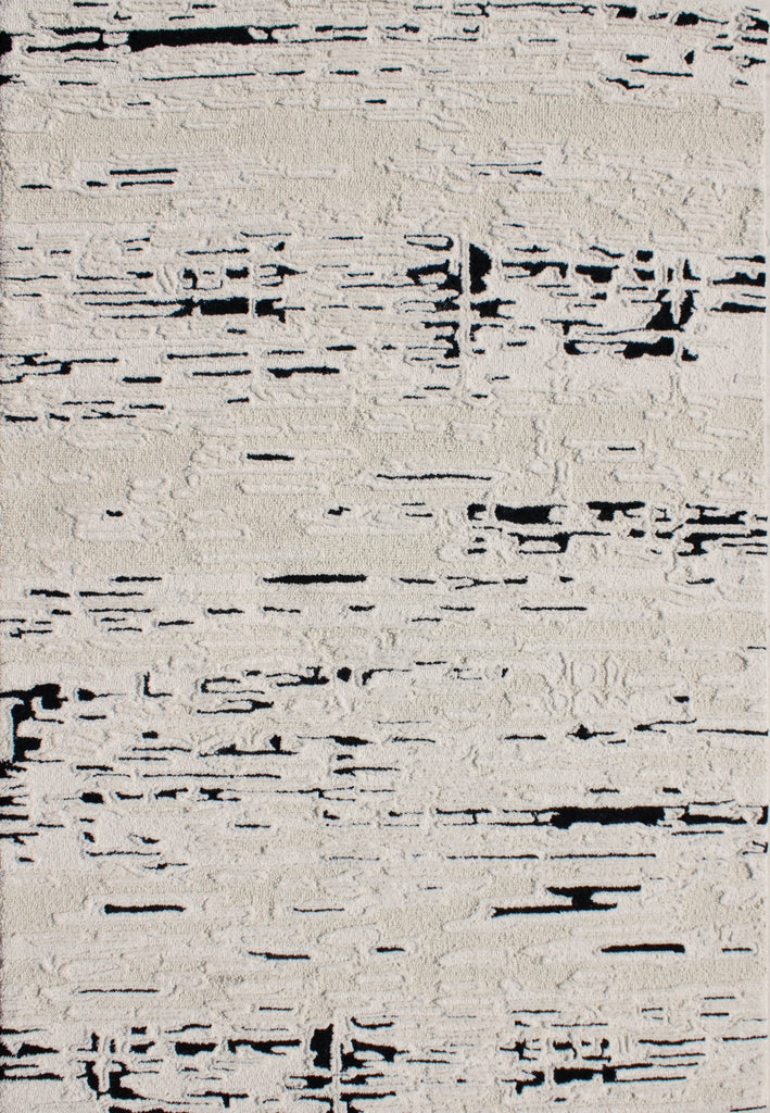 Dynamic Rugs Trono 5480 Black/White Area Rug main image