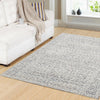 Dynamic Rugs Vigo 2045 Taupe/Charcoal/Ivory Area Rug Room Scene Feature