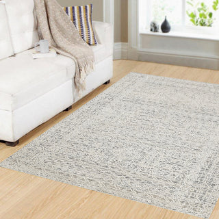 Dynamic Rugs Vigo 2048 Taupe/Charcoal/Ivory Area Rug Room Scene Feature