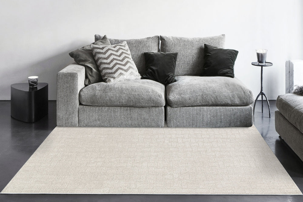 Dynamic Rugs Vuna 14956 Ivory Area Rug Room Scene Feature