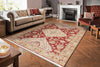 Dynamic Rugs Wade 18606 Red/Beige/Multi Area Rug Room Scene Feature