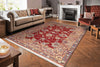 Dynamic Rugs Wade 18608 Red/Multi Area Rug Room Scene Feature
