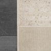 Dynamic Rugs Whistler 7122 Ivory/Grey Area Rug Corner Shot