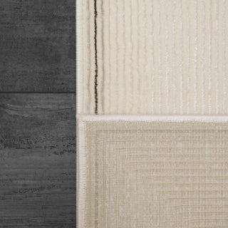 Dynamic Rugs Whistler 7124 Ivory/Grey Area Rug Corner Shot