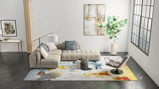 Bashian Everek E110-5678A Area Rug Lifestyle Image Feature