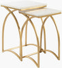 Surya Evana EAN-001 White / Gold Furniture Main Image