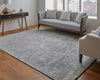 Feizy Eastfield 6989F Gray Area Rug Lifestyle Image Feature