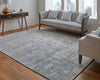 Feizy Eastfield 69A1F Gray Area Rug Lifestyle Image Feature