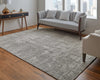 Feizy Eastfield 69A5F Gray/Ivory Area Rug Lifestyle Image Feature