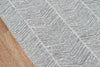 Momeni Easton Congress Grey Area Rug by Erin Gates Close up